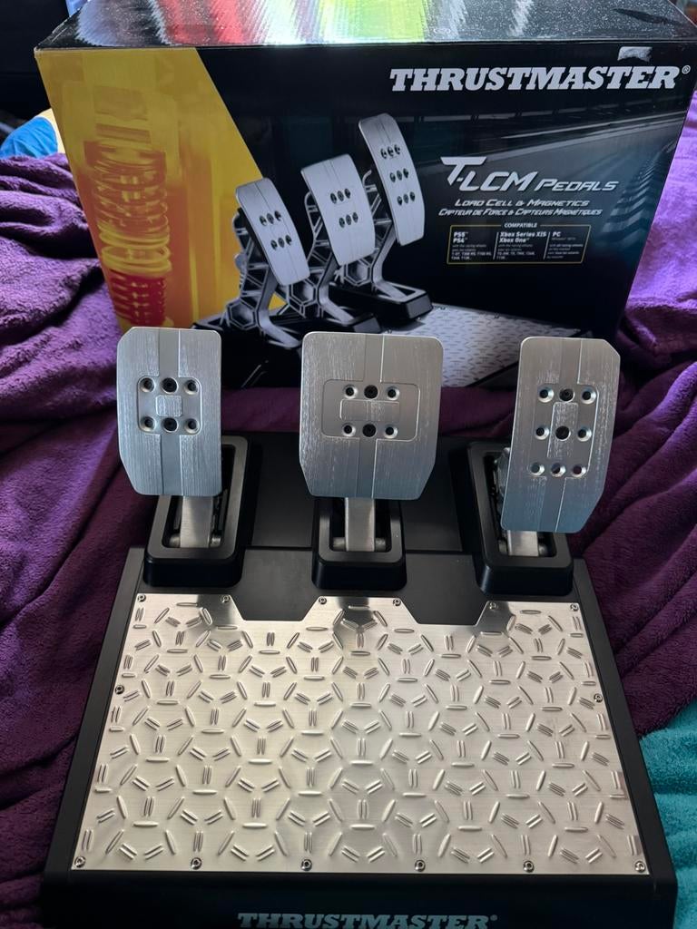 Pédalier Thrustmaster T-LCM loadcell simracing, Enlèvement, Comme neuf