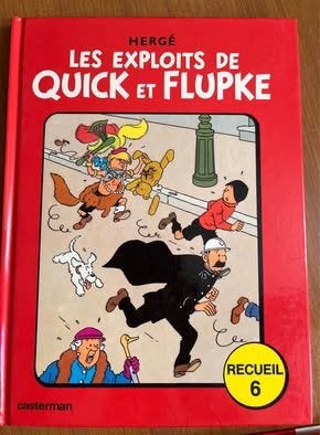 Quick et Flupke recueil n 6 1982 parfait etat, Une BD, Enlèvement ou Envoi, Comme neuf