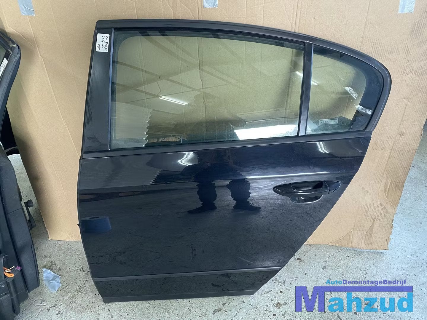 VW PASSAT B6 Zwart LC9Z Links Achter deur portier 2005-2010, Arrière, Volkswagen, Volkswagen AG, Vw@volkswagen.de