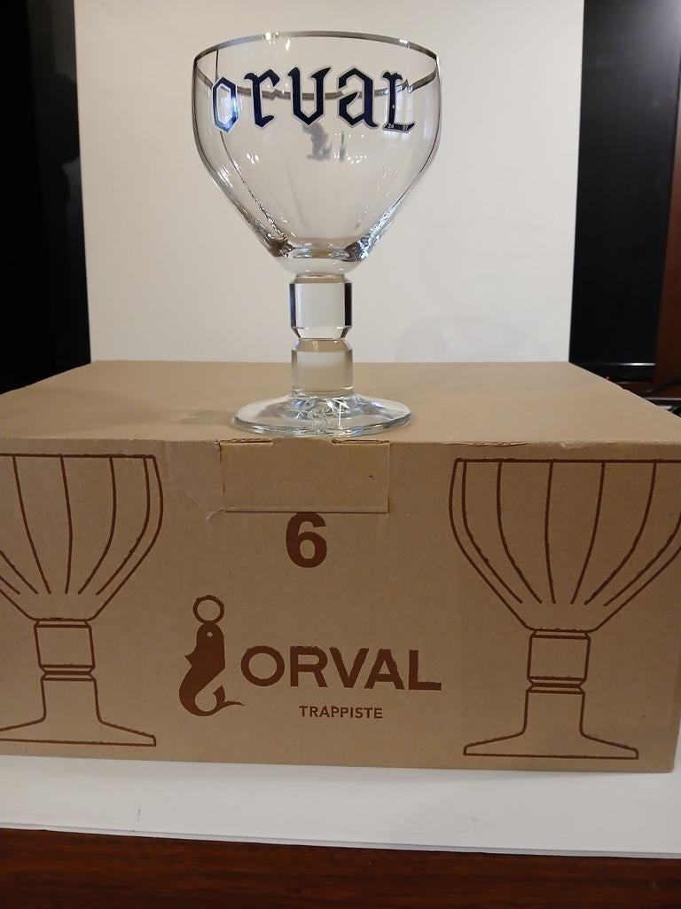 pour la fête des pères ORVAL VERRES 6,5€ l'unité NEUVE, Enlèvement