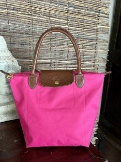 Longchamp handtas, Ophalen, Zo goed als nieuw, Roze, Handtas