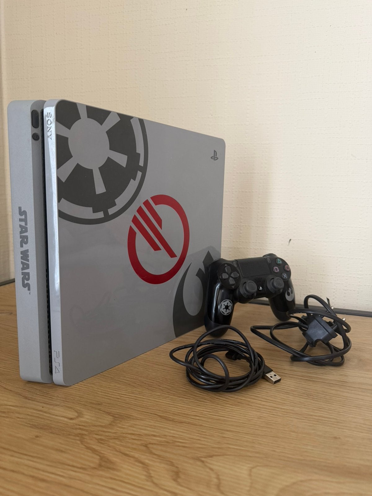 PS4 Slim Star Wars Edition + originele controller 1 Tb, Enlèvement ou Envoi, Comme neuf, 1 TB, Slim