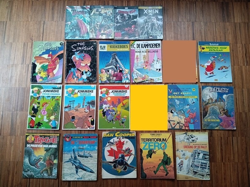Lot diverse stripboeken in 1 koop (35 stuks), Boeken, Stripverhalen, Meerdere stripboeken, Ophalen of Verzenden, Gelezen