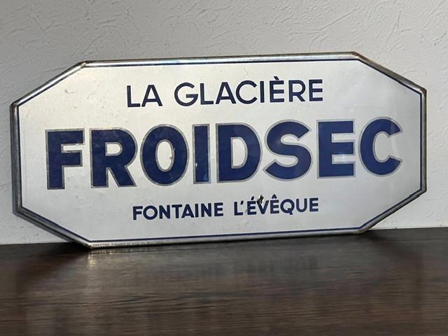 Glacoïde reclame La Glacière Froidsec, Fontaine L'évêque, Ophalen