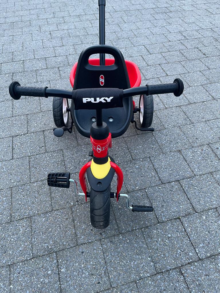 Puky driewieler met duwstang, Fietsen en Brommers, Ophalen, Velgrem, Puky, Zo goed als nieuw