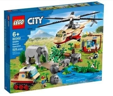 LEGO Wildlife Rescue operatie met helicopter, Lego, Nieuw, Ophalen of Verzenden, Compleet