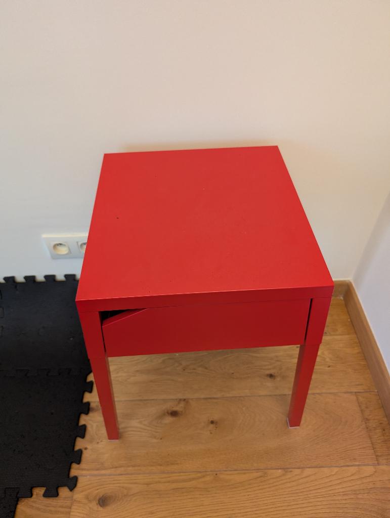 IKEA Selje table de nuit, Ophalen, Gebruikt, Minder dan 45 cm, Metaal of Aluminium