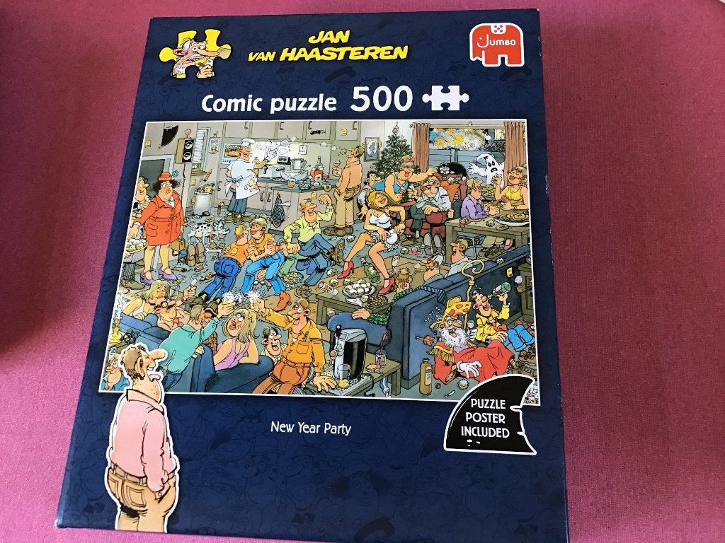 Puzzel Jan van Haasteren, Hobby en Vrije tijd, Denksport en Puzzels, Ophalen of Verzenden, 500 t/m 1500 stukjes, Gebruikt, Legpuzzel