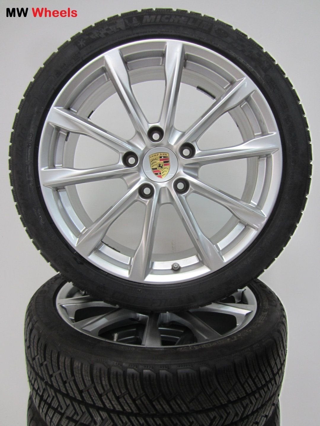 Porsche 19 inch velgen Boxster 982 Cayman 718 winterbanden, Auto-onderdelen, Banden en Velgen, 19 inch, Gebruikt, -, -