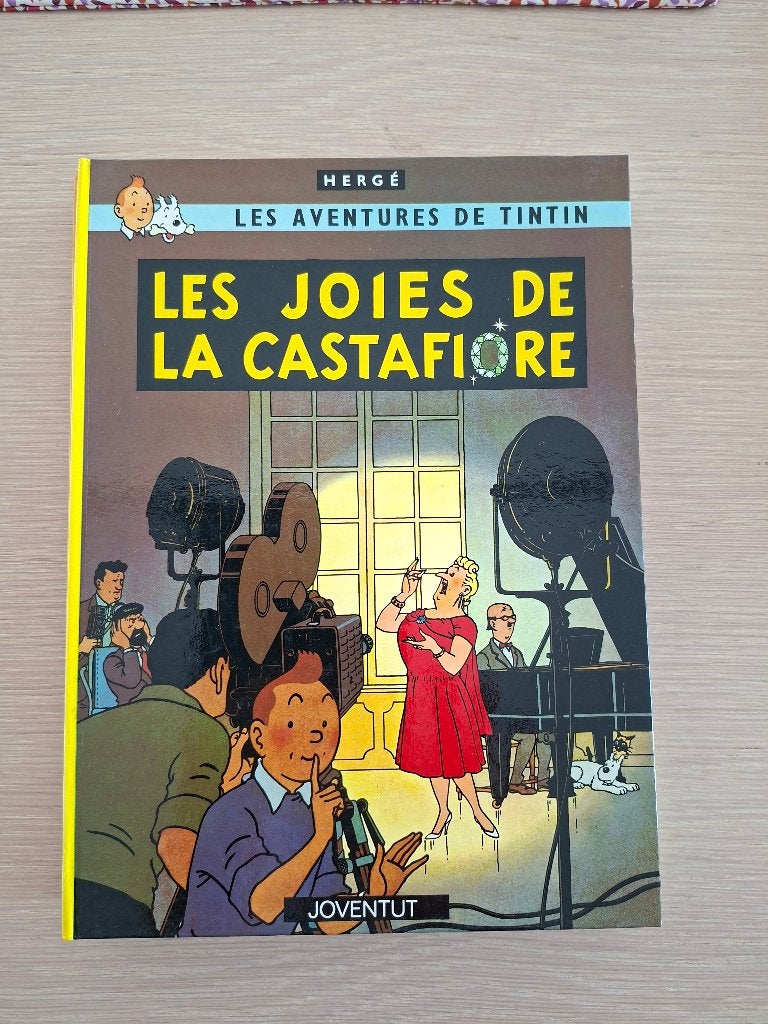Tintin - Les Joies de La Castafiore - Catalan, Boeken, Ophalen of Verzenden, Gelezen