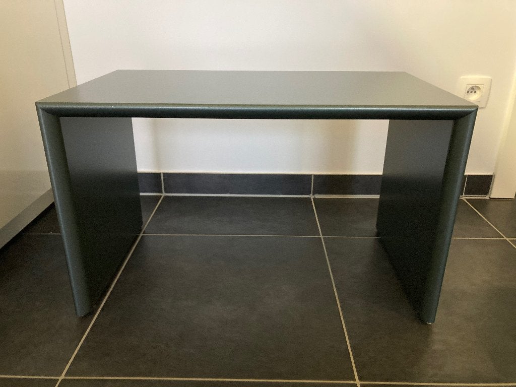 2 bijzettafeltjes salon donkergroen, Huis en Inrichting, Ophalen, 55 tot 75 cm, Zo goed als nieuw, Rechthoekig