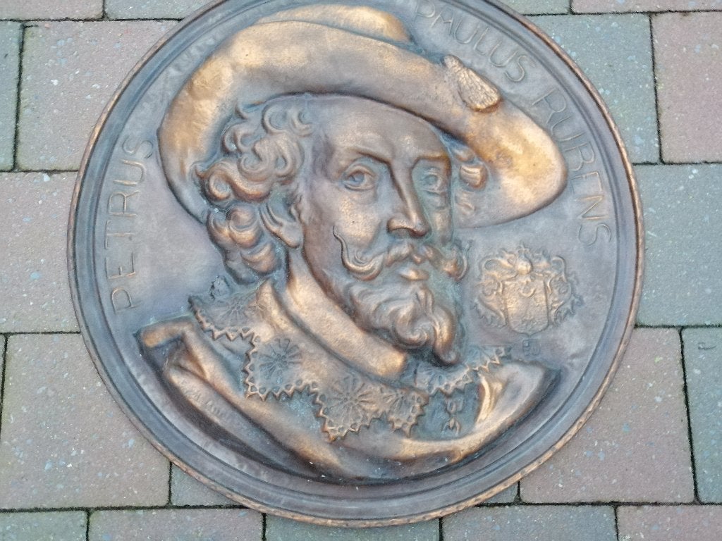 Koper wandplaat Pieter Paul Rubens, Antiquités & Art, Enlèvement, Cuivre