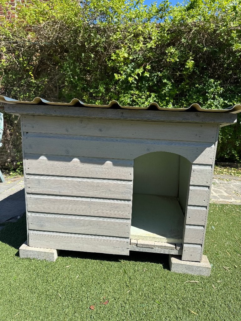 Houten hondenhok, Dieren en Toebehoren, Hondenhokken, Ophalen, 110 cm of meer, 65 tot 100 cm, Hondenhok
