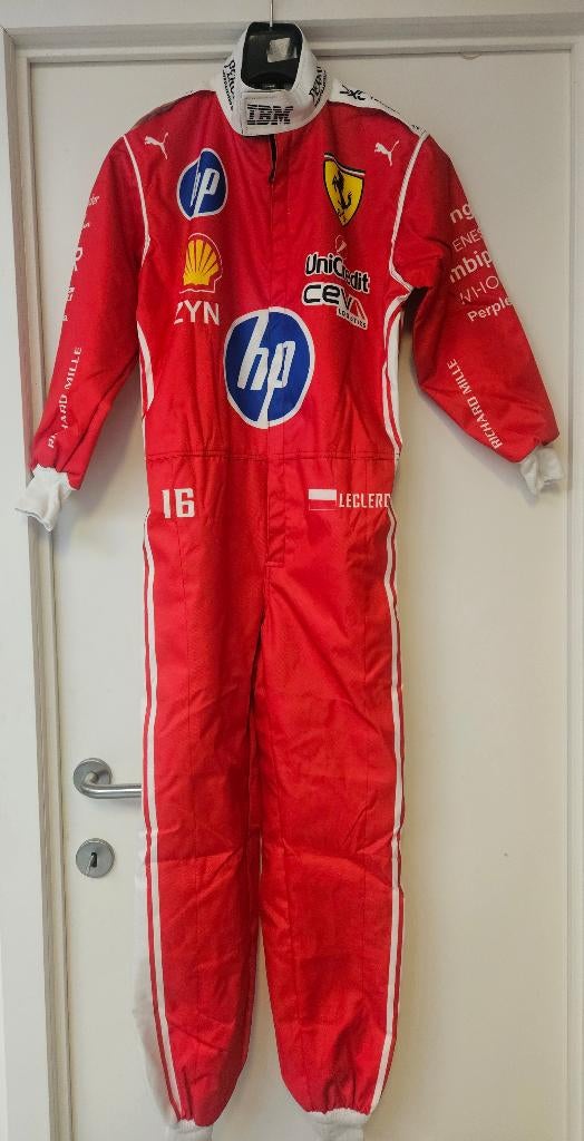 Nouvelle combinaison de course de karting Charles Leclerc, Enlèvement ou Envoi, Neuf, Vêtements ou Chaussures