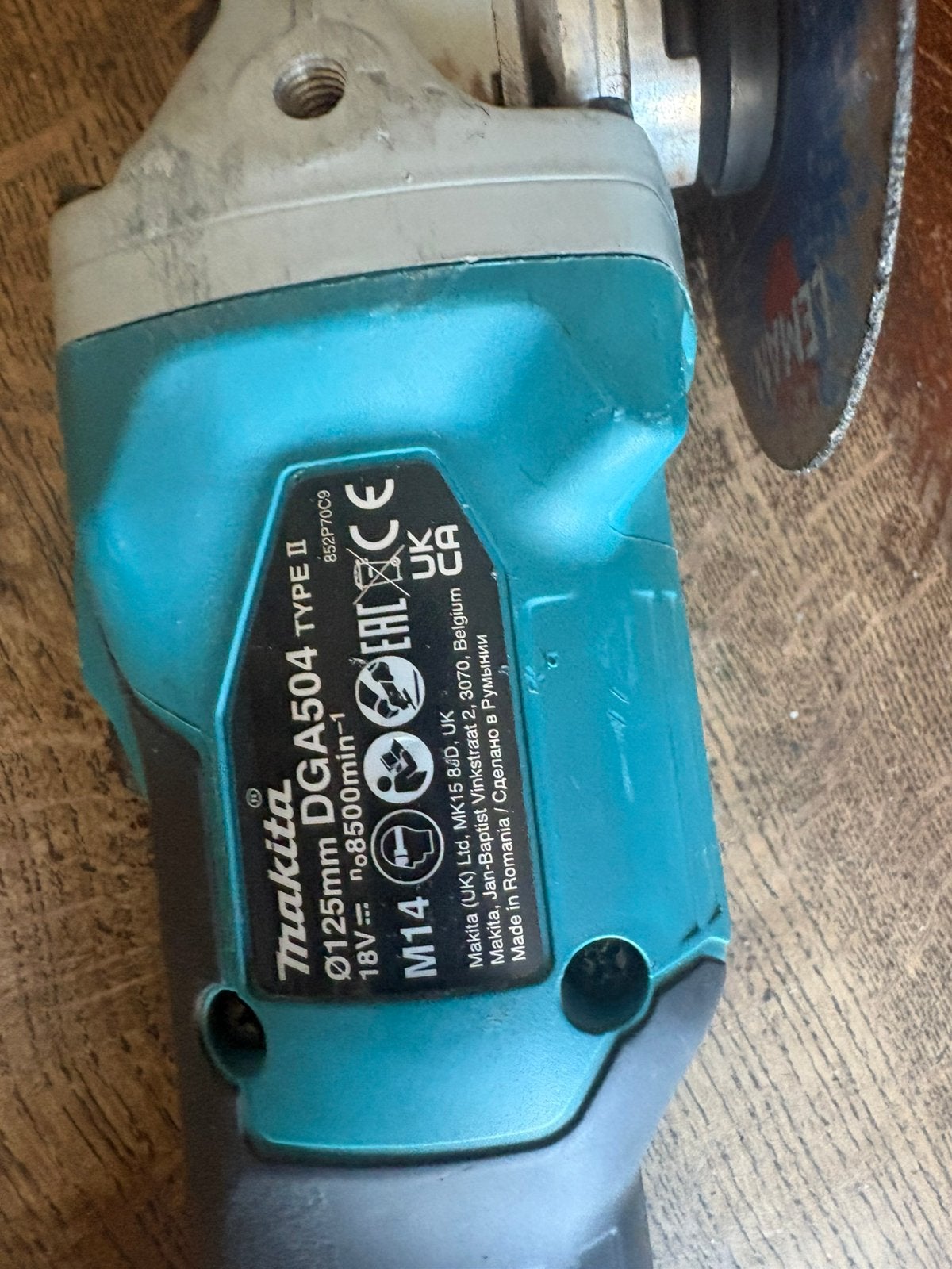 Meule Makita DGA504, Bricolage & Construction, Enlèvement ou Envoi, Comme neuf