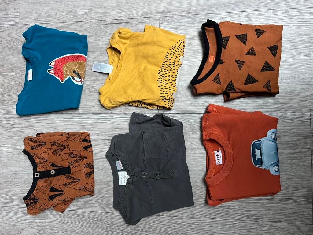 Longsleeves maat 74, Ophalen of Verzenden, Zo goed als nieuw