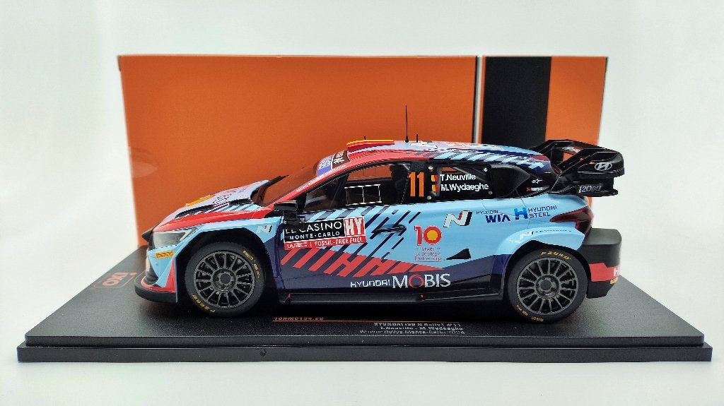 IXO Hyundai i20 Rally1 WRC Neuville Monte Carlo 2024 1/18, Enlèvement ou Envoi, Neuf, Voiture, Autres marques