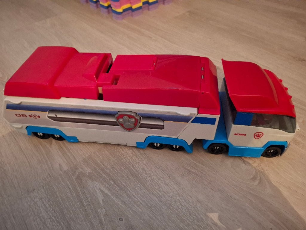 Paw patroller bus, Ophalen, Gebruikt