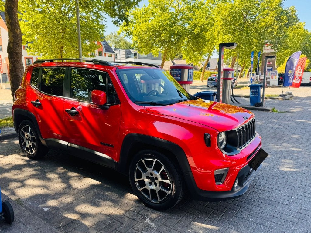 Jeep Renegada automaat 1.3 2021, Autos, Achat, Noir, 5 portes, Automatique