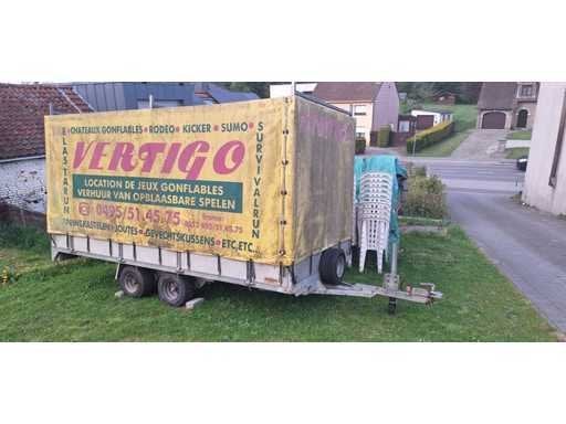 Remorque 750 kg, Utilisé