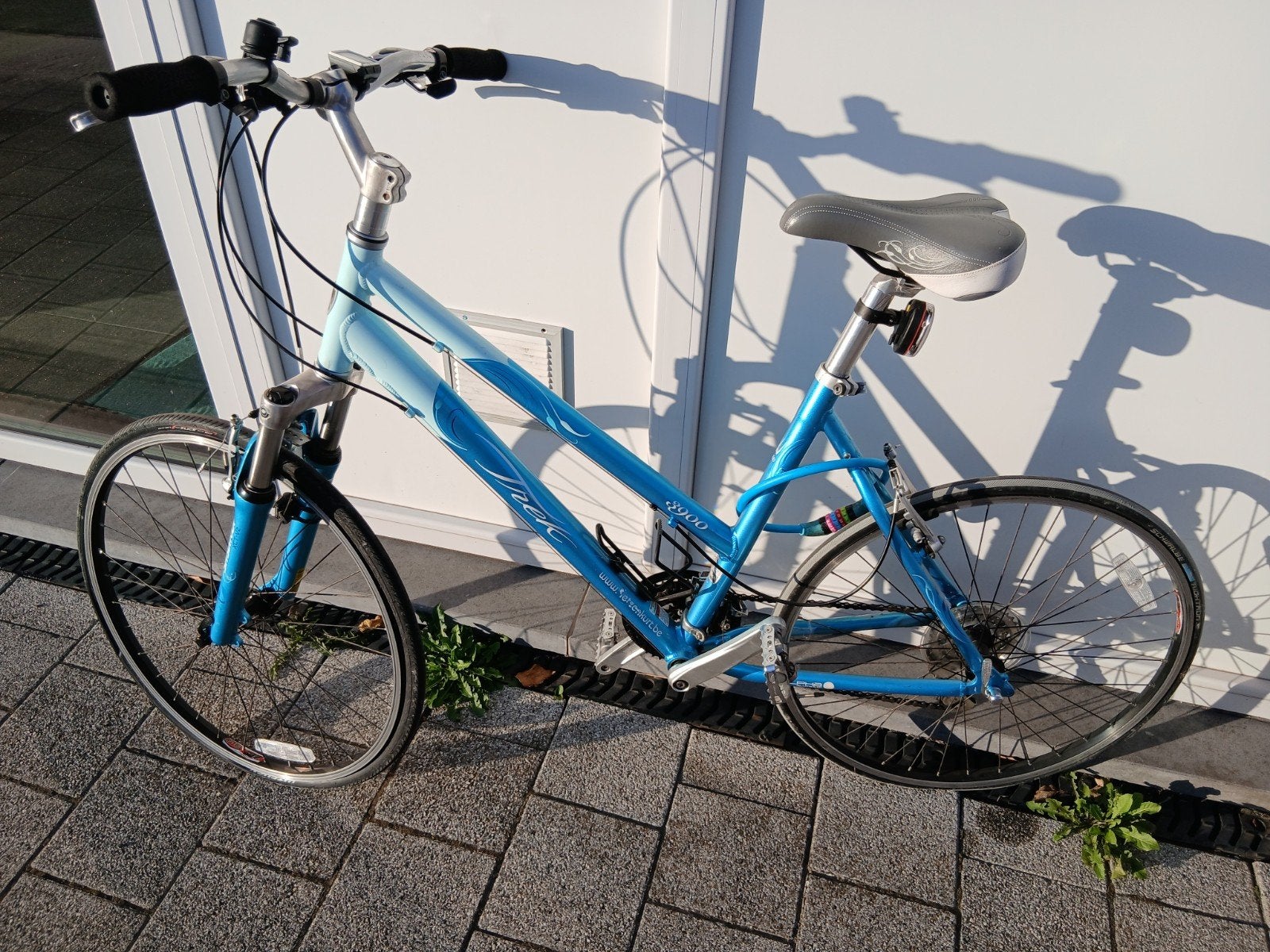 Te koop sportieve fiets blauw., Fietsen en Brommers, Ophalen