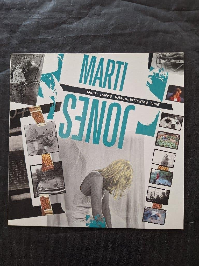 MARTI JONES "Unsophisticated Time" LP (1985) Topstaat!, LP, Ophalen of Verzenden, Zo goed als nieuw, Poprock