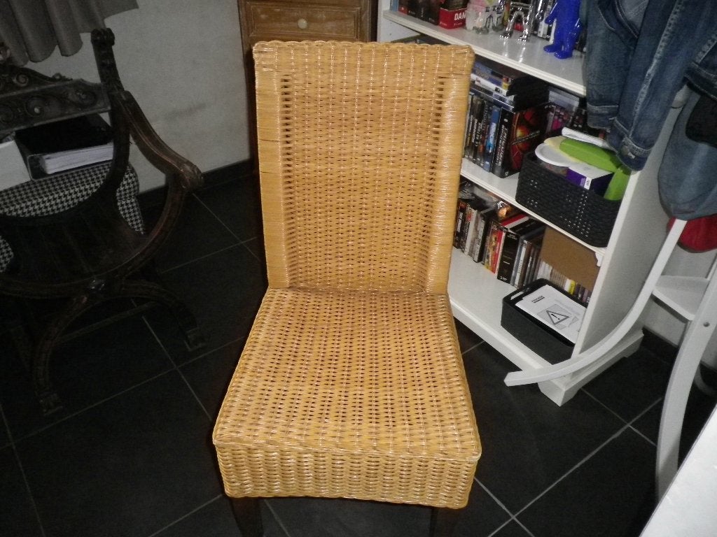 Chaise en Rotin Osier, Maison & Meubles, Chaises, Osier ou Rotin, Brun, Enlèvement, Rustique