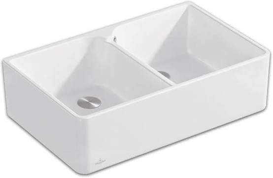Évier Villeroy et Boch 6380, Maison & Meubles, Cuisine | Éléments de cuisine, Neuf, 50 à 100 cm, Blanc, Enlèvement ou Envoi