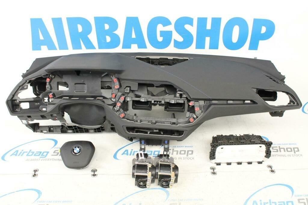 Airbag kit Tableau de bord couture bleu BMW 2 serie F44, Gebruikt, Ophalen of Verzenden