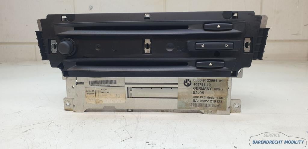 CCC Navigatie module E90 3 serie BMW professional 9123091 DV, Auto-onderdelen, Dashboard en Schakelaars, BMW, Gebruikt