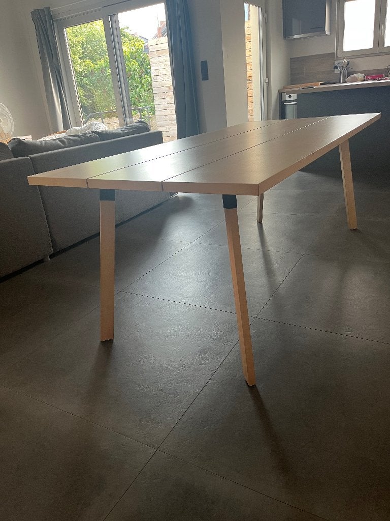 Table de salle à manger 4 à 8 personnes, Enlèvement, Utilisé, Rectangulaire, 200 cm ou plus