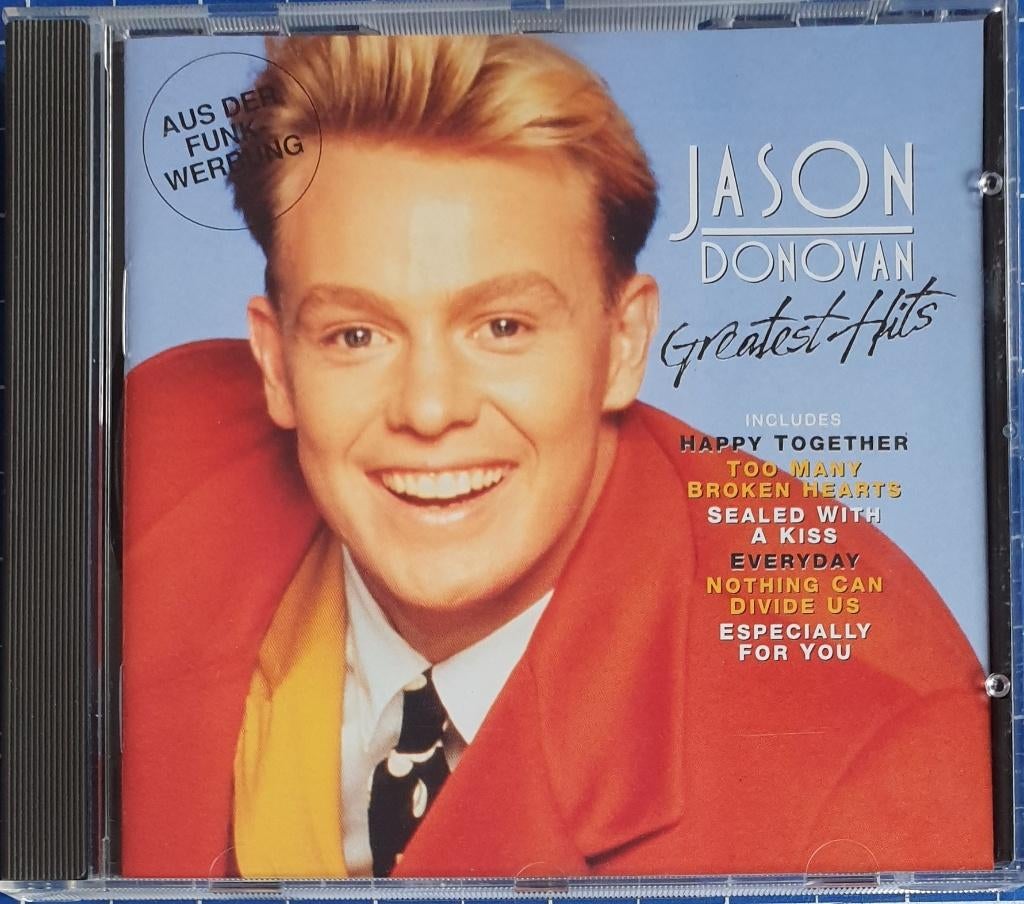 cd Jason Donovan - Greatest Hits, Ophalen of Verzenden, 1980 - 1989, Gebruikt