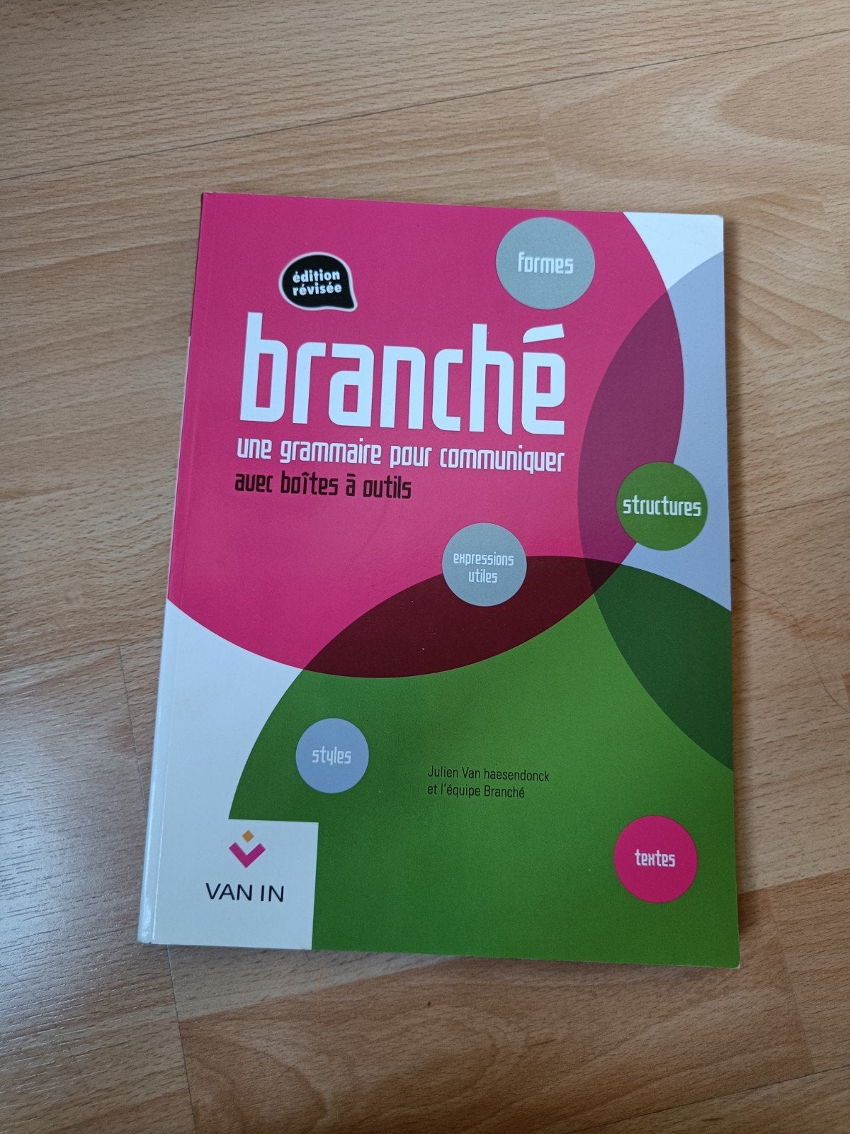 Branche édition révisée : une grammaire pour communiquer, Enlèvement ou Envoi, Français, Van In