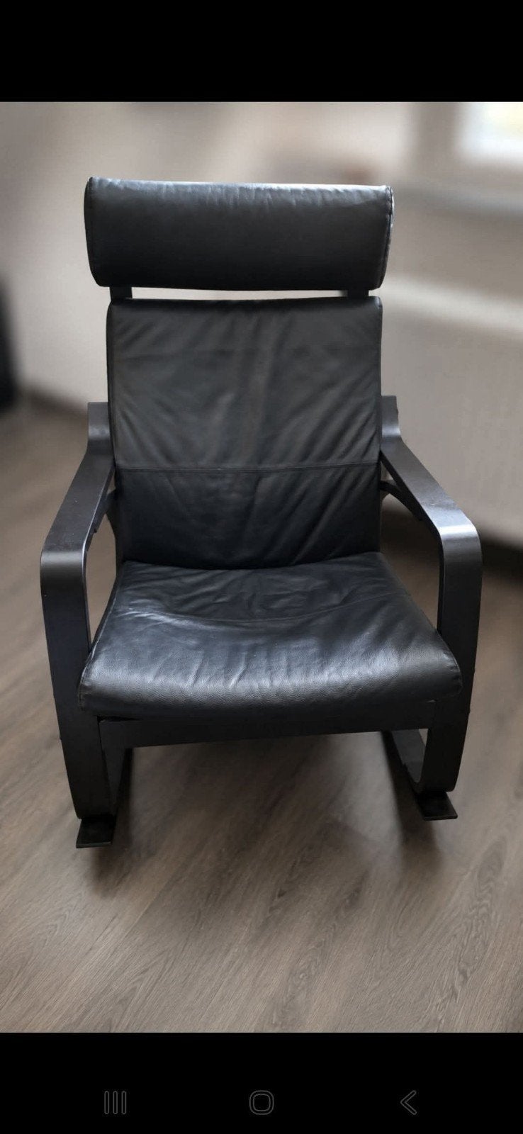 rocking chair simili cuir, Enlèvement, Comme neuf, Autres matériaux