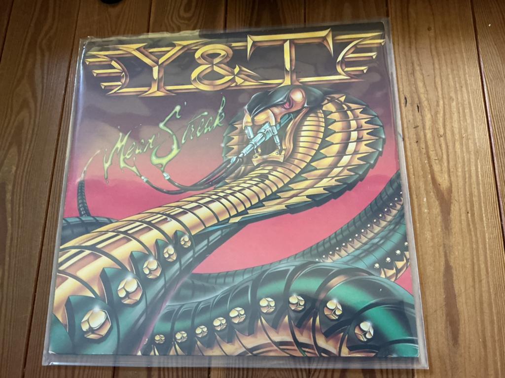 LP Y & T - Mean Streak, Ophalen of Verzenden, Zo goed als nieuw