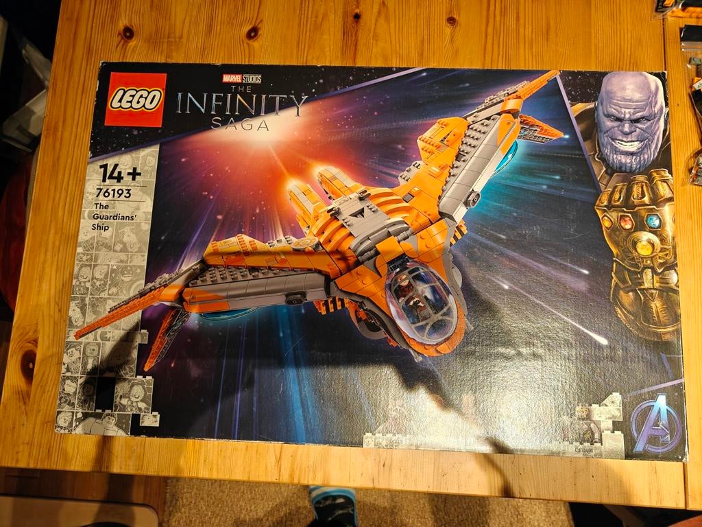 Lego Marvel Le Navire des Gardiens 76193, Enlèvement, Utilisé, Ensemble complet, Lego