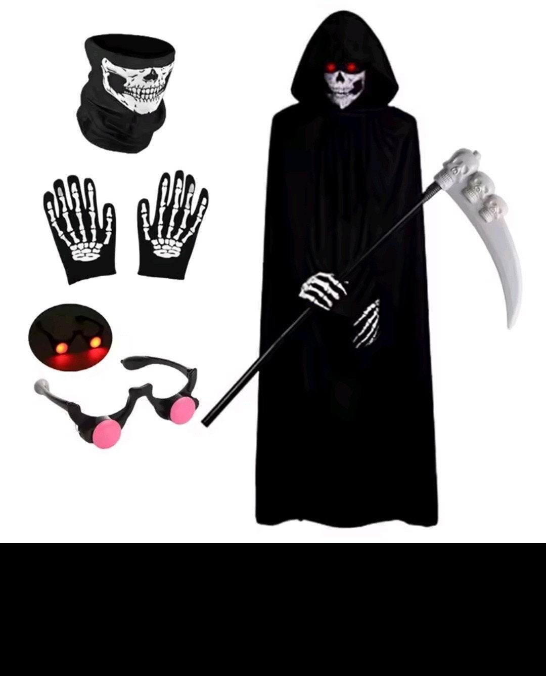 Halloween outfit set, Verzenden, Nieuw, Kleding