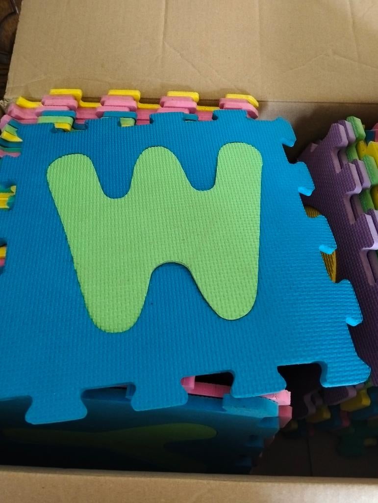 Speelmat letters, Kinderen en Baby's, Ophalen, Gebruikt