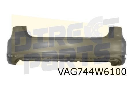 Volkswagen Jetta IV (1/11-3/15) Achterbumper (+/- PDC) (GRU), Auto-onderdelen, -, -, Nieuw, Achter