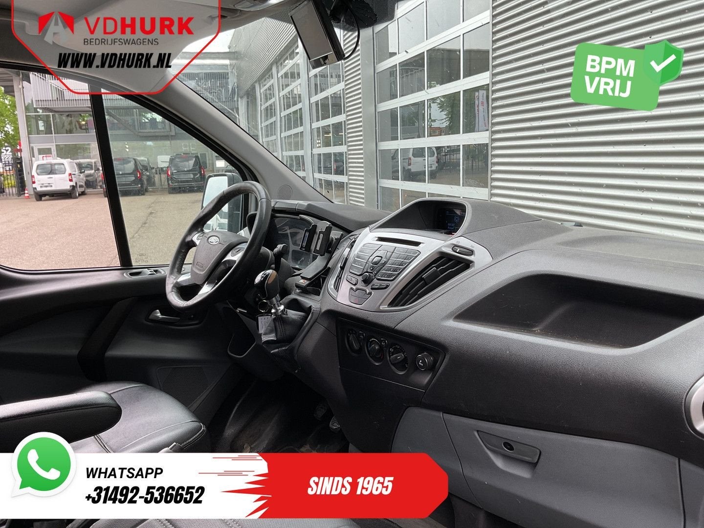 Ford Transit Custom 2.2 TDCI Trend EXPORT Airco/ Camera/ Cru, Auto's, Electronic Stability Program (ESP), Wit, 178 g/km, Bedrijf