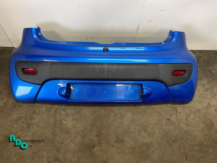 Achterbumper van een Peugeot 107 (107 05-) (ELX), Auto-onderdelen, Gebruikt, -, -, Ophalen of Verzenden