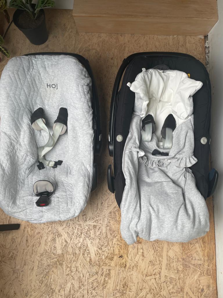 Maxi cosi pebble & pebble plus + aeromoov layer, Enfants & Bébés, Sièges auto, Utilisé, Maxi-Cosi, 0 à 13 kg, Ceinture de sécurité ou Isofix