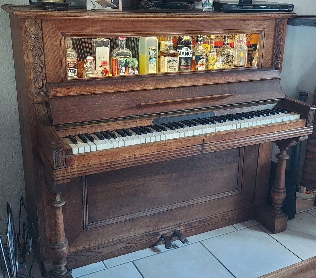 Piano bar, Maison & Meubles, Enlèvement, Utilisé