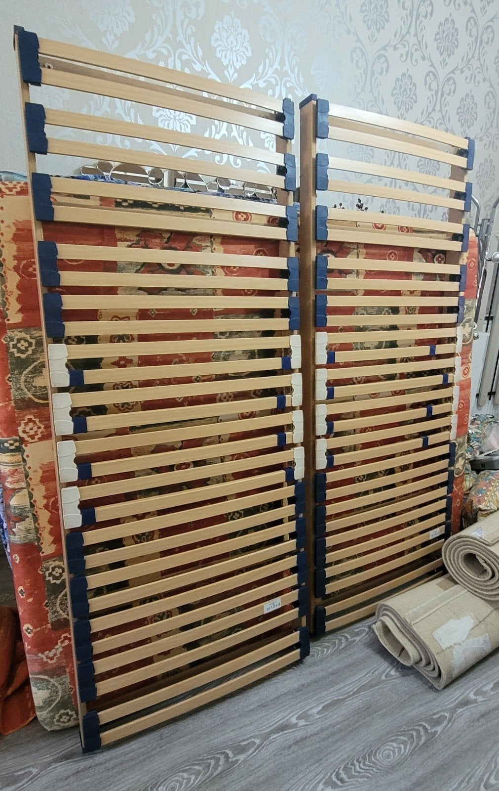 2 pièces de latte largeur 2 pièce 80 cm × 1,60, Enlèvement, Sommier
