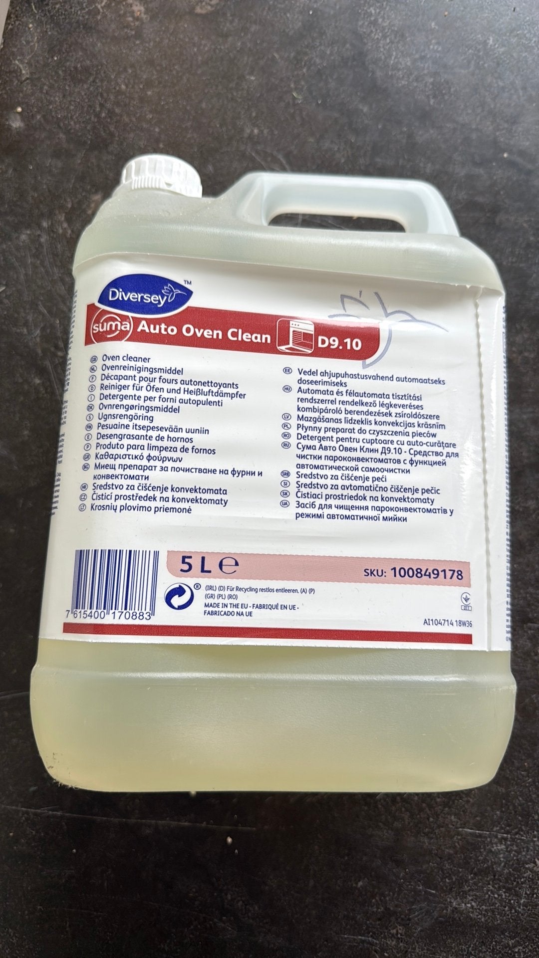 Nouvelle bouteille 5 l de four de voiture Suma Clean D9.10, Enlèvement ou Envoi, Produit de nettoyage