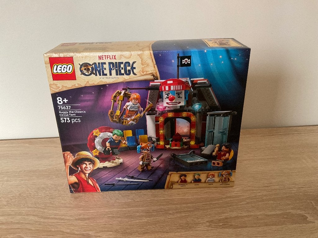 Lego 75637 - One Piece - buggy the Clown”s Circus Tent, Compleet, Lego, Nieuw, Ophalen of Verzenden