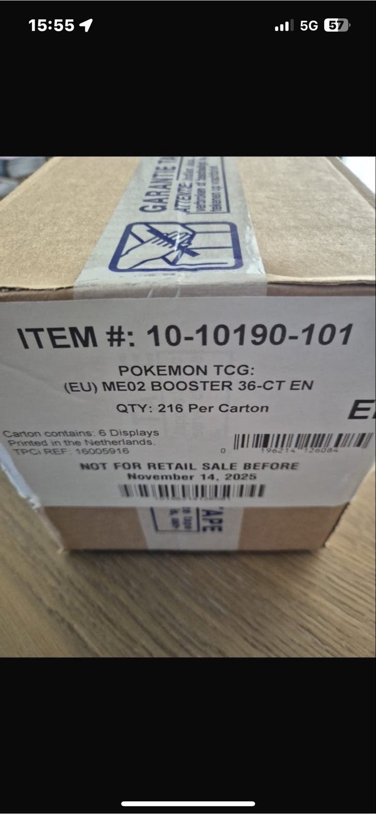Pokémon phantasmal flames bbx case, Doe-het-zelf en Bouw, Tegels, Zo goed als nieuw, Ophalen