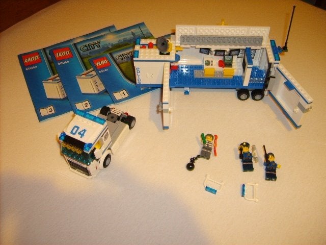 lego 60044, 7245 ,60041, Gebruikt, Lego, Ophalen of Verzenden, Compleet