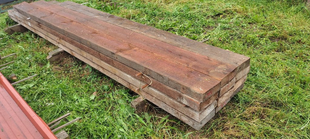 houten balken 22cm op 7,3cm tussen de 450cm en de 195cm lang, Doe-het-zelf en Bouw, Ophalen, Gebruikt, Balk, Vuren