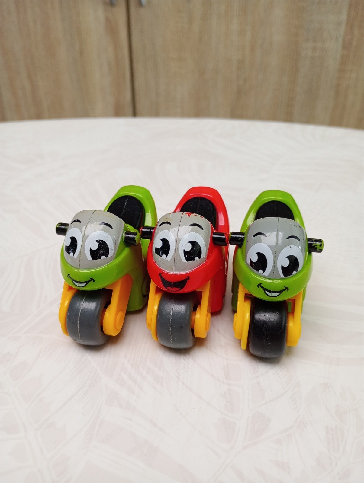 Lot de 3 motos Smoby Vroom Planet, Enlèvement ou Envoi